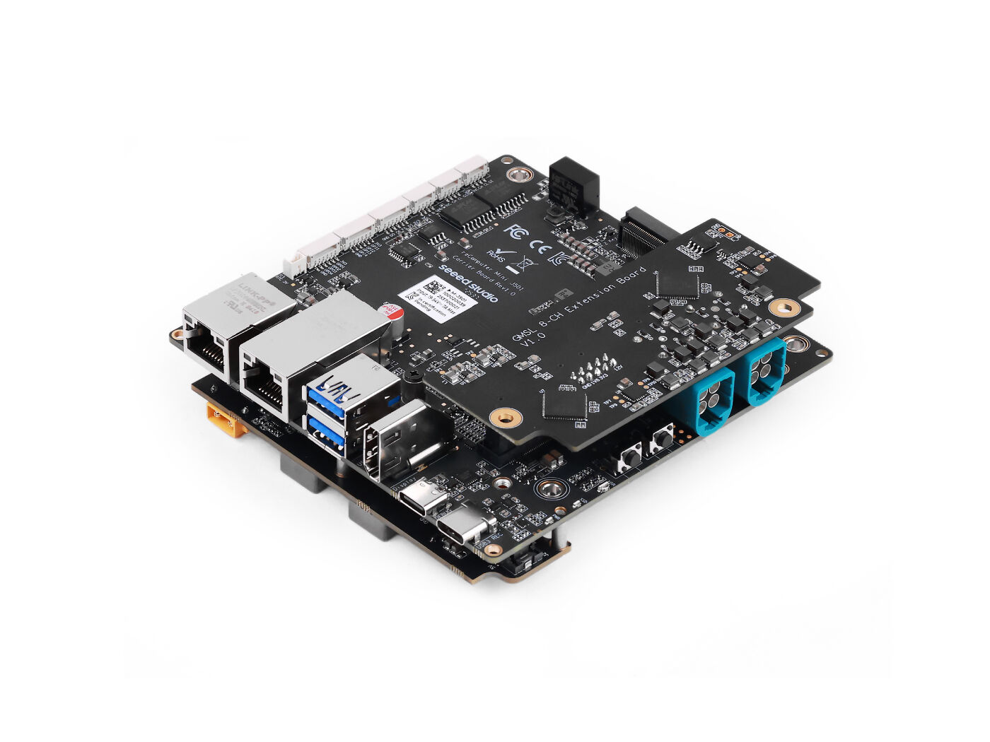 Seeed reComputer Mini J501 Carrier Board for Jetson AGX Orin with GMSL Extension