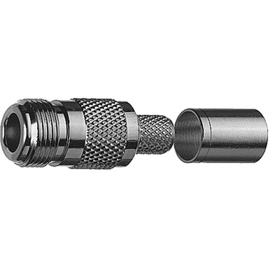 Telegartner N Straight Jack Crimp G37 (9913 Belden) crimp/crimp