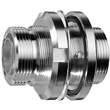 Telegartner 7-16 Bulkhead Adaptor Female to Female Ag/Ag IP 68