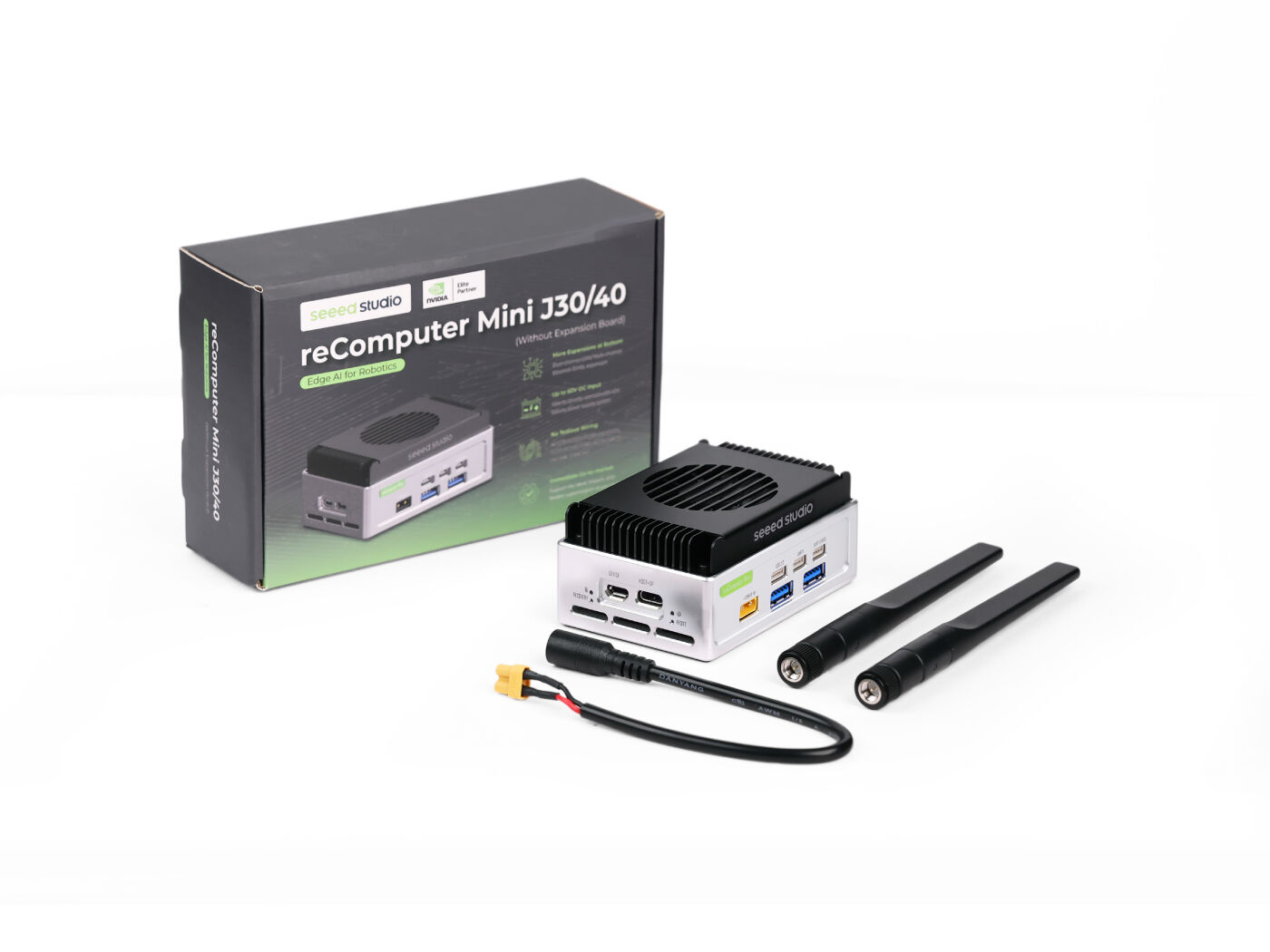 Seeed Studio reComputer Mini J4012 - Intelligent Edge AI Computer with NVIDIA Jetson Orin NX 16GB