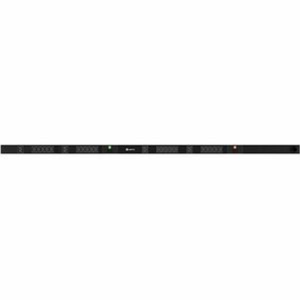 Vertiv Geist C1652 Basic Vertical PDU, 32A, 230V, 0U, 20x IEC C13, 4x C19 outputs, 3m Hardwired Inpu