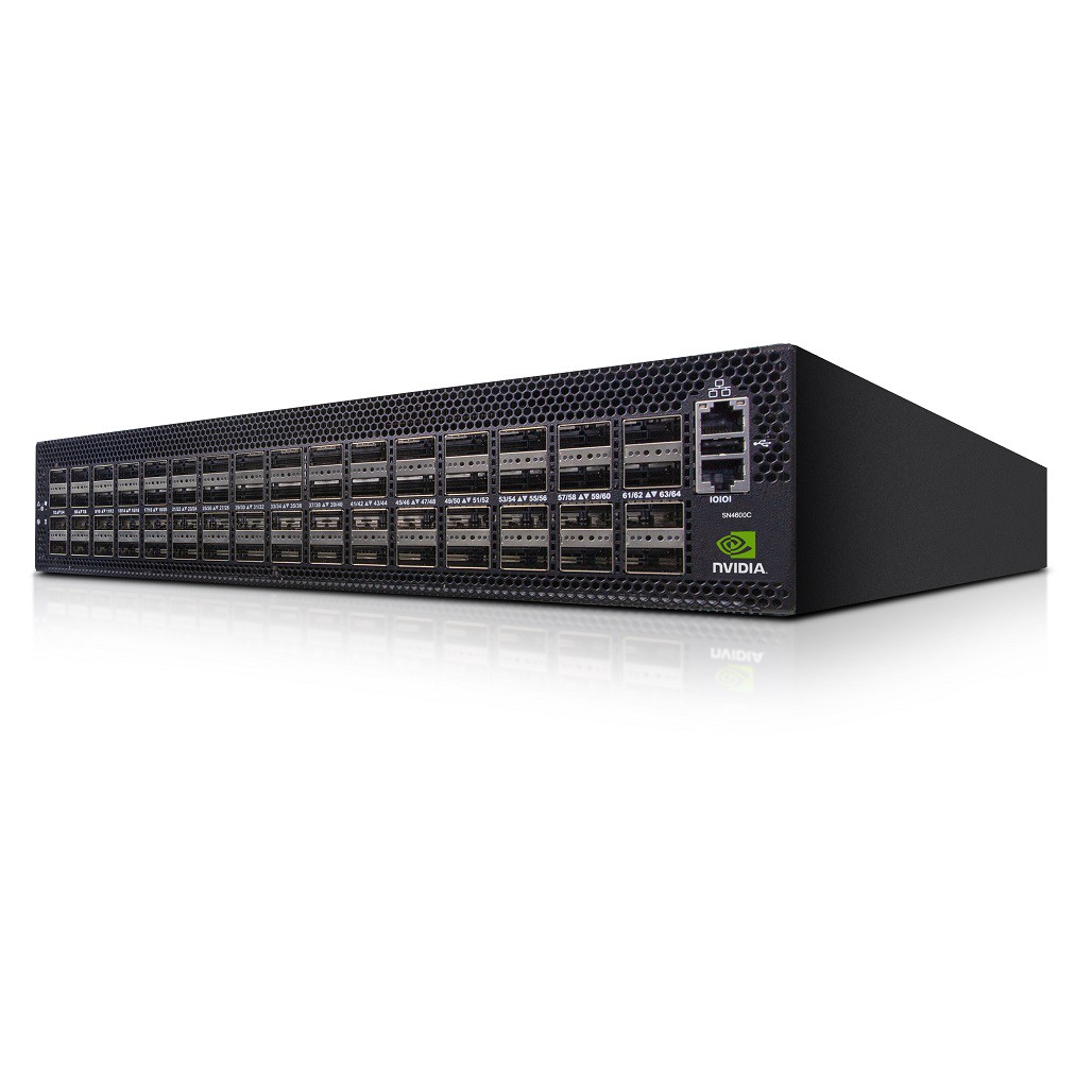 NVIDIA 64-Port Switch QSFP56 Linux P2C
