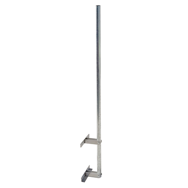 Galvanised/ Stainless Wall Mounted Mast 48mm pole - 3m