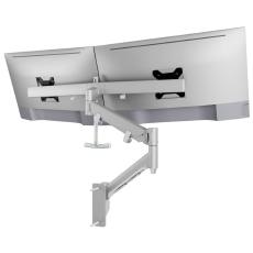 Atdec Dual Monitor Tandem Dynamic Wall Mount - Silver