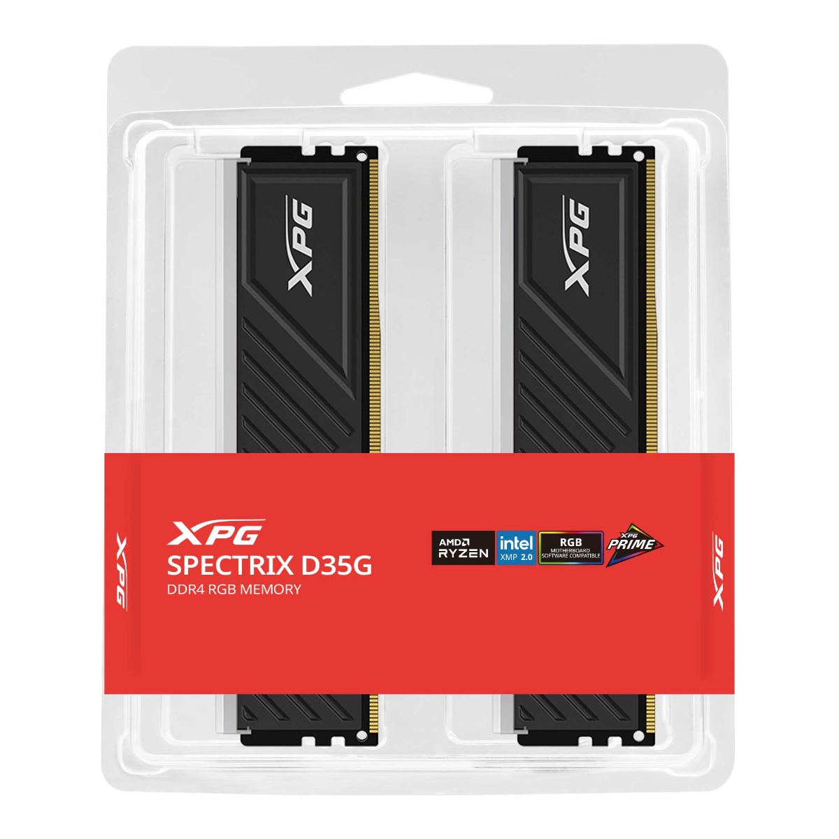 16GB KIT (3200MHz) ADATA XPG D35G GAMING MEMORY BLACK/RGB