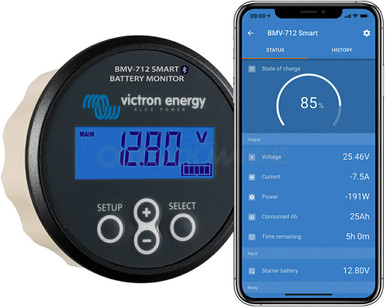 Victron Battery Monitor BMV-712 with Bluetooth - Black