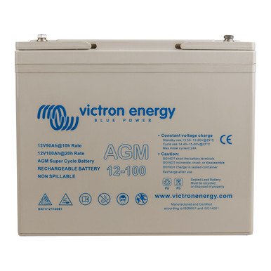 Victron 12V/100Ah AGM Super Cycle Battery