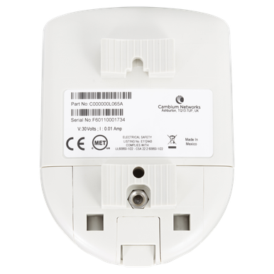 Cambium Networks C000000L065A Gigabit Ethernet Surge Protector, 30 Vdc Passive PoE RJ45