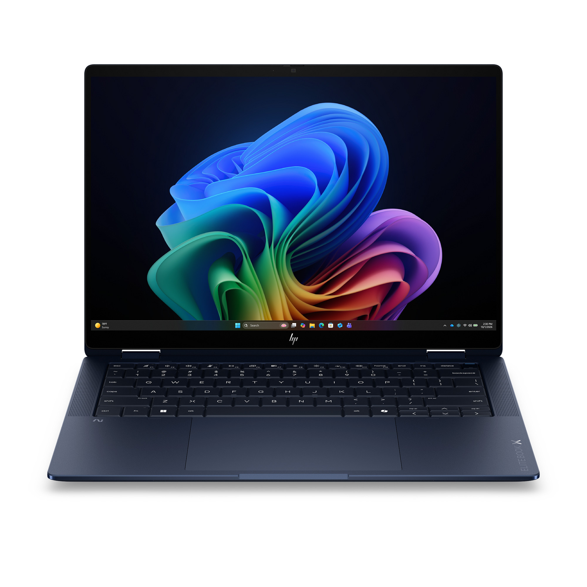 HP Elitebook X Flip G2i 14 AI, 14" BV WUXGA PVCY TS, X7-358H, 64GB, 2TB , W11P, LTE 5G, 3YR, BLUE