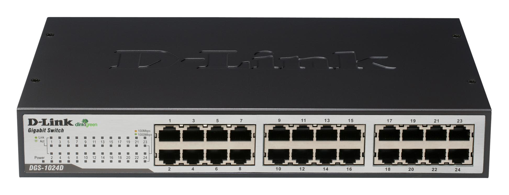 D-Link 24-Port Unmanaged Desktop Switch