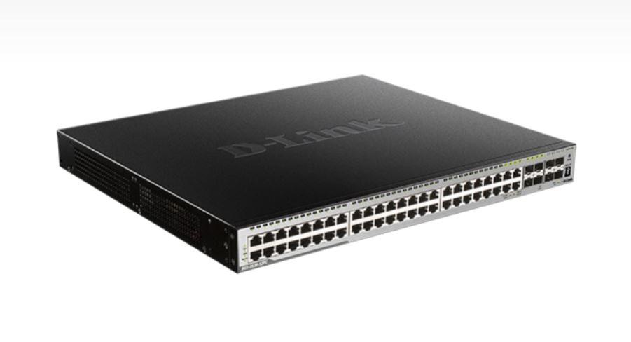 D-Link 52-Port Managed Switch BASE-T PoE