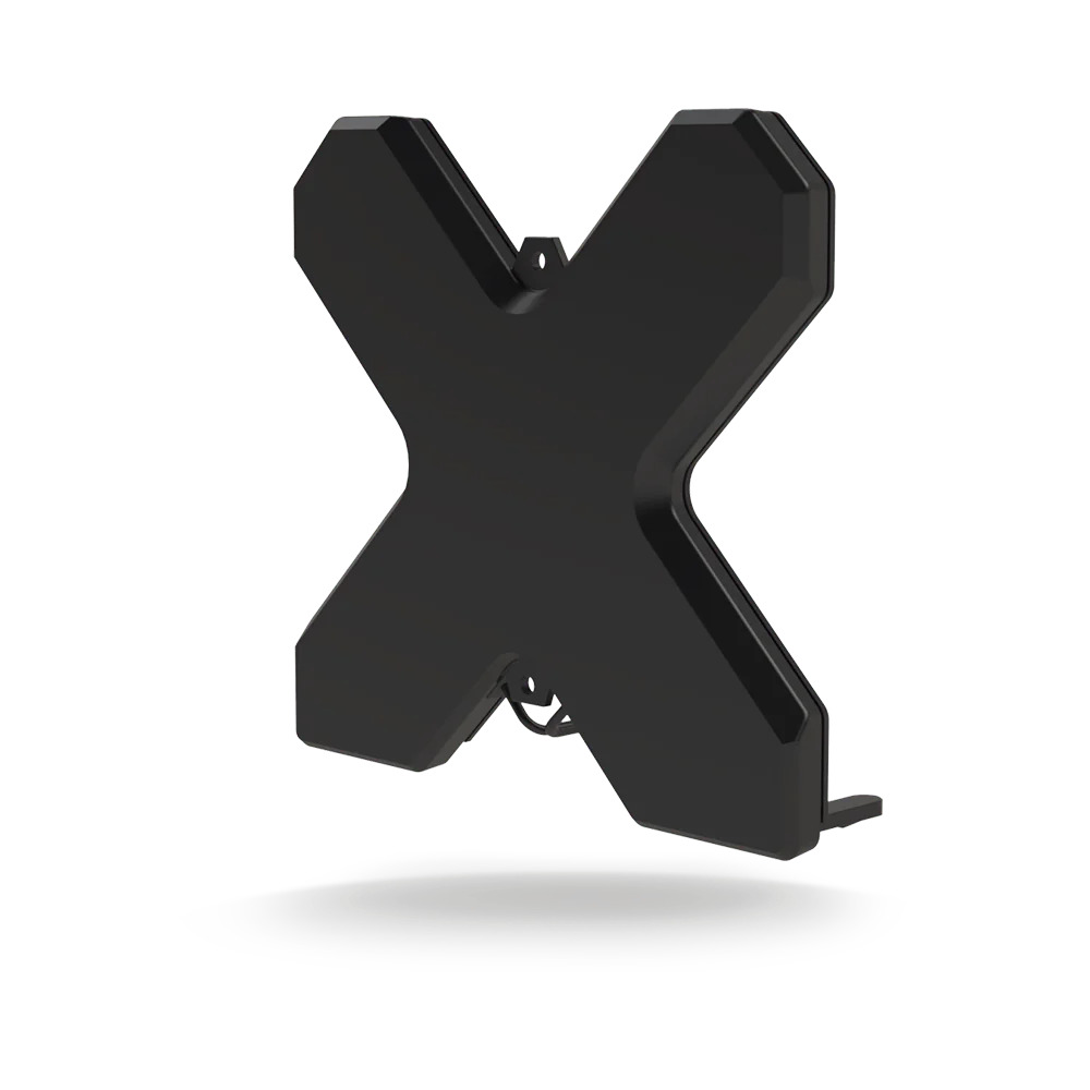 PANORAMA 2x2 Mount MiMo Portable Antenna 4G/5G Desk, Window or Wall Mount Antenna, 617-960 / 1710-6000MHz, SMA (m), Band71 Ready