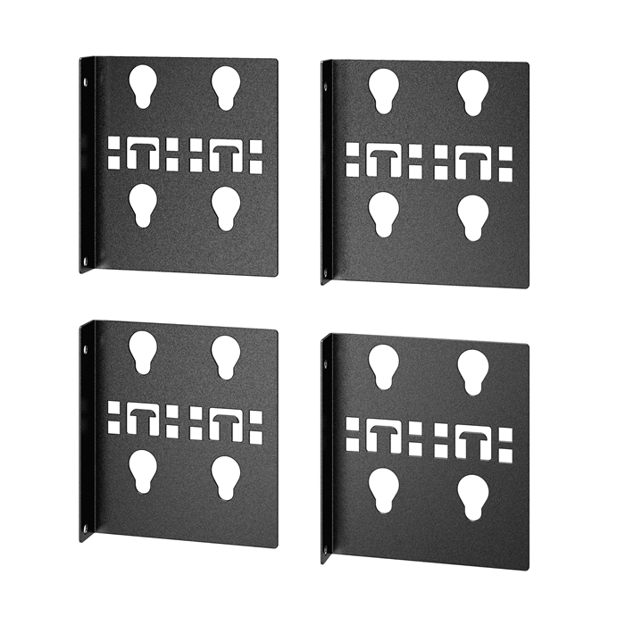 APC Easy Rack PDU Mounting Brackets, Double Width, 2 Pairs