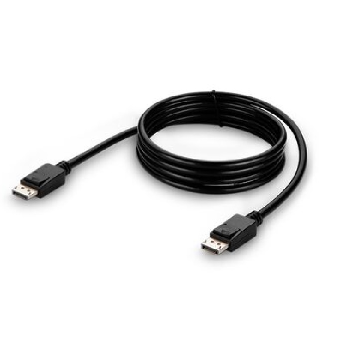 Belkin Cybersecurity and Secure KVM TAA DP/DP VIDEO CBL,DP M/M (1.8M) - Black (F1DN1VCBL-PP6t), TAA Compliant, Supports 4K@60hz, 2 Years Warranty