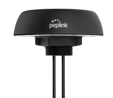 Peplink Mobility 02 (Puma 020), 2xWiFi, 2400-6000MHz, IP68, QMA, Black, 1 ft / 0.3m
