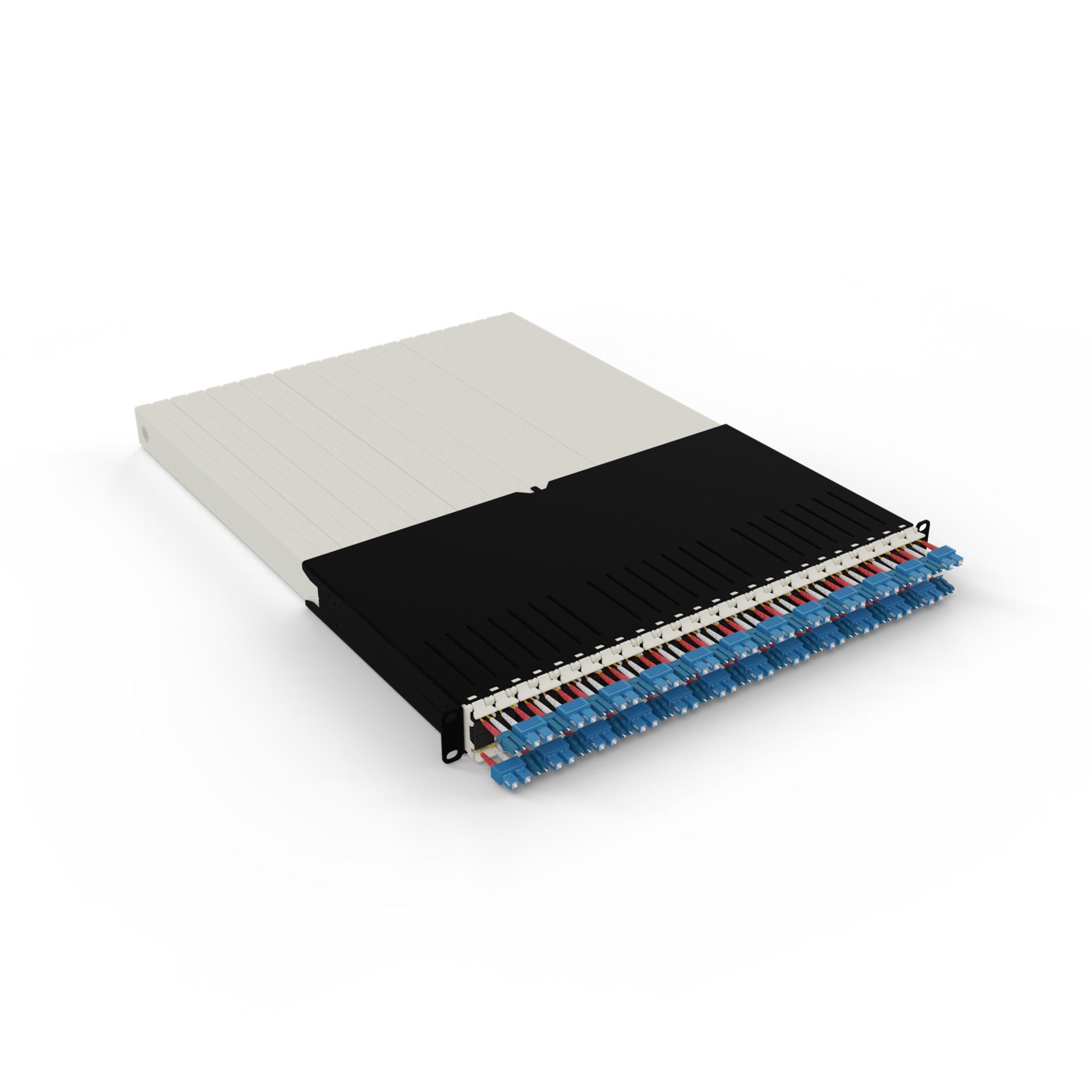 Patchbox one 30RU OS2 LC-SC