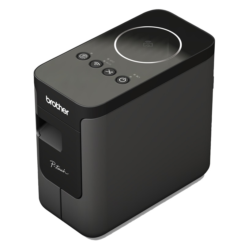 Brother PT-P750W PLUG AND PRINT PC AND MAC CONNECTABLE LABELLER WITH WIRELESS CONNECTION AND NFC- 3.5-24MM TZE TAPE MODEL