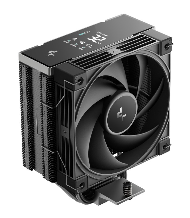 DeepCool AK400 G2 DIGITAL NYX AI Dynamic Adjustment CPU Cooler, Digital Display, 4 Heat Pipes, 4-pin PWM, Intel LGA1851/1700/1200/115x, AMD AM5/AM4