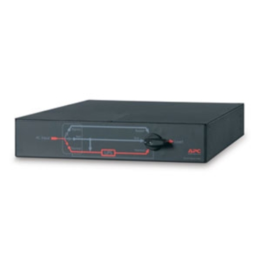 APC Service Bypass Panel- 230V; 50A; MBB; IEC320 C20/HW input; IEC-320 Output- (2) C19 (8) C13
