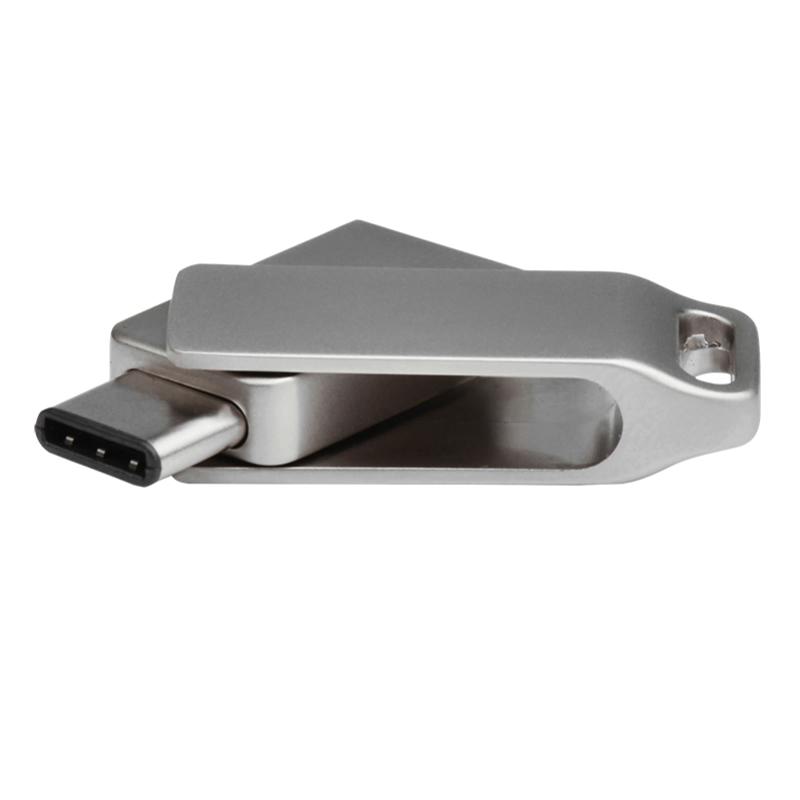 Shintaro 32GB USB-A & USB-C 3.2 Gen1 Mini Dual Port Rotary Pocket Disk