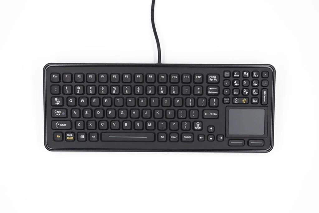 Ikey Rugged Keyboard w/ USB Cable Black