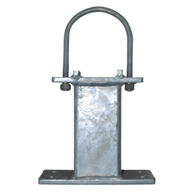 Heavy Duty Galvanised Wall/Building Antenna Side Mounting Post