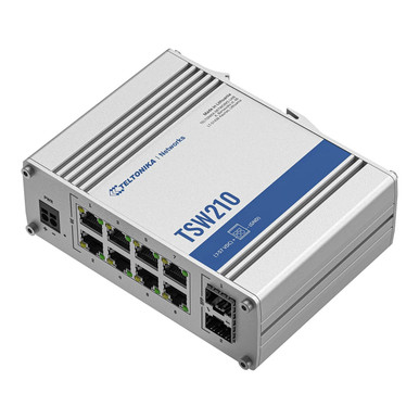 Teltonika TSW210 8 Port Network Switch, PoE