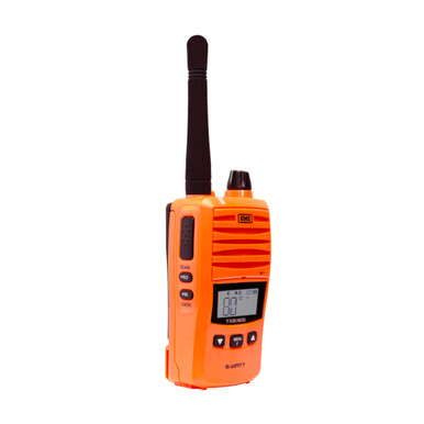 GME TX6165XO 5/1 Watt IP67 UHF CB Handheld Radio - Blaze Orange