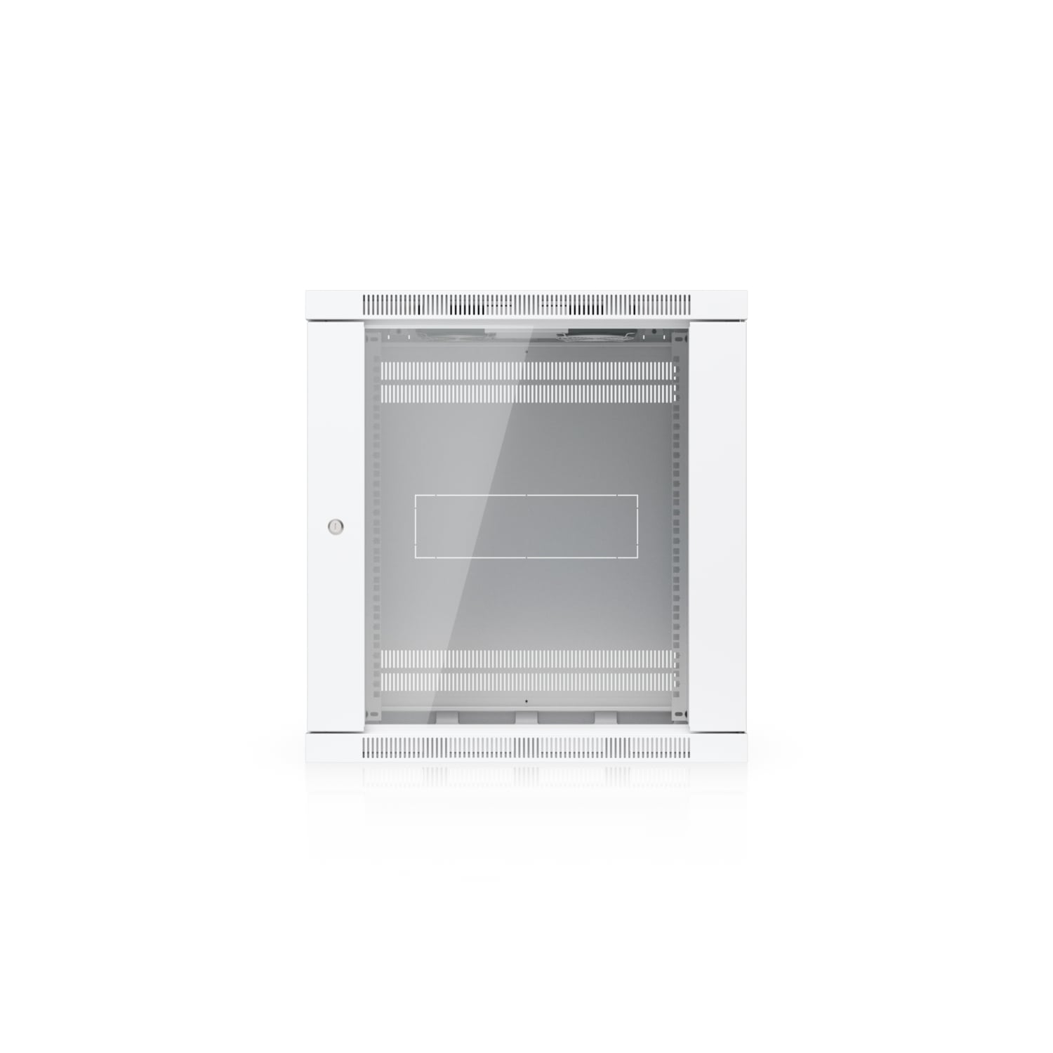 Ubiquiti 12U Rack Cabinet** No Fan Included**,Fully Assembled Wall-Mount Rack,Removable Panels,Space-Efficient Small-Scale Deployment